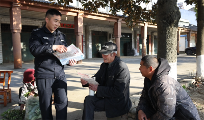 【最美同心人】朱义豪：石榴花开映乡野 警民同心筑和谐