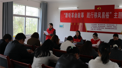 宜城市新时代文明实践服务中心：聆听革命故事 践行移风易俗