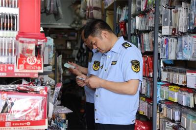 宜城市市场监督管理局开展中高考前校园周边专项安全检查