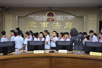 宜城市人民法院开展“六一”开放日活动 