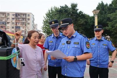 宜城城管：开展“静音行动” 护航考生安心应考