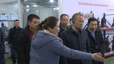 张学林督办重点项目建设