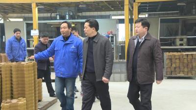 王燮耀调研洪山嘴镇经济社会发展情况