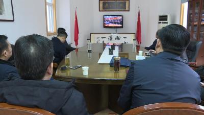 市​“四大家”领导集中收看十三届人大二次会议开幕式