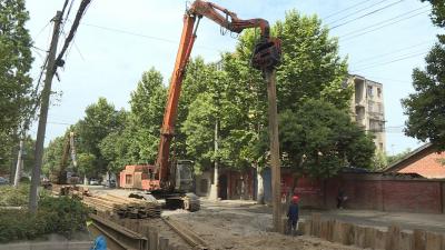 [项目建设在行动]航空路改造工程快速推进