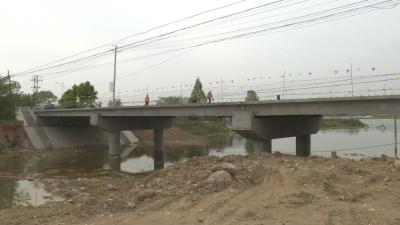 [项目建设在行动] 张集镇大河口桥预计7月底全线通车