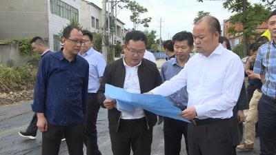 张学林：紧盯节点破解难点，高效推进项目建设