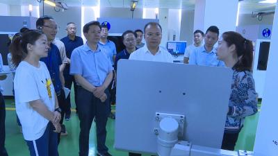 张学林王燮耀督办重点项目建设