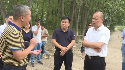 张学林到仙人渡镇调研基层党组织软弱涣散等问题专项整治工作