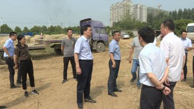 王燮耀督办城南片区征迁工作