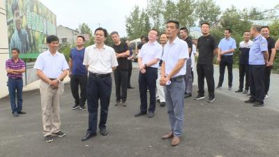 王燮耀督办全省基层统战工作现场会筹备情况