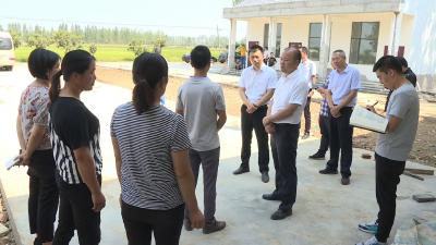 张学林到仙人渡镇调研指导基层软弱涣散党组织专项整治工作