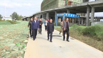 襄阳市领导来我市调研大气污染防治工作