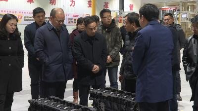 襄阳市发改委调研组来我市督办重点项目建设