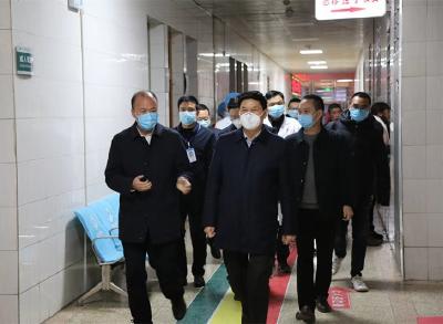 襄阳市领导来我市督导新型冠状病毒感染的肺炎疫情防控工作