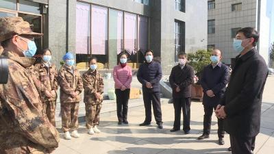 宁夏回族自治区党委领导来我市慰问援襄医疗队