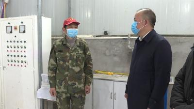 张学林调研疫情防控期间应急粮食加工企业