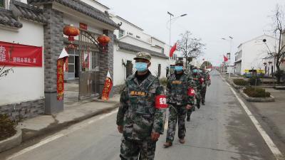 发挥基干民兵作用 打赢疫情防控“人民战争”