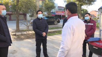 王燮耀到李楼镇督导村组联防联控工作