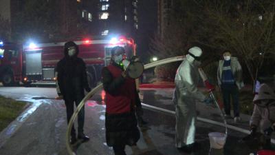水管爆裂致多小区停水 部门联动解群众燃眉之急