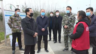 襄阳市领导来我市调研督导疫情防控工作