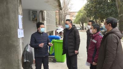 王燮耀督导疫情防控工作