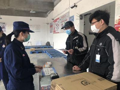 物流场所集中“体检”，消防上门贴心服务