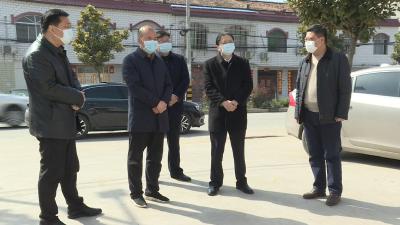 襄阳市领导来我市督导特殊场所疫情防控