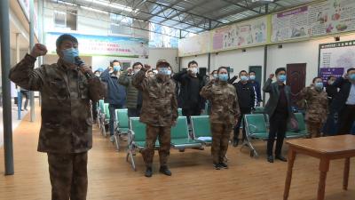 把主题党日活动开到战“疫”一线