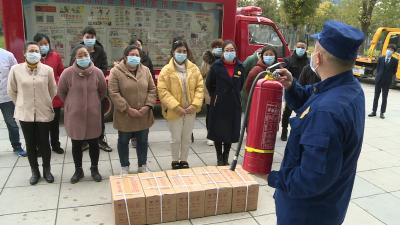 防疫不忘消防！市消防救援大队在行动
