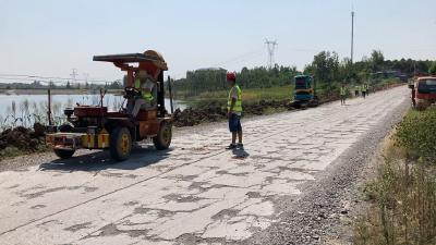 郝岗桥至六官营旅游公路改建工程加快推进