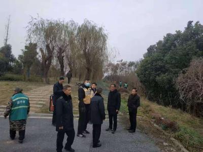 市园林中心集中整治“毁绿种菜”不文明行为