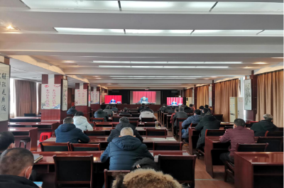 市财政局收听收看全省财政工作视频会议