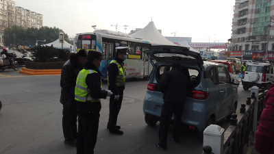 全市电动车综合整治行动正式开始