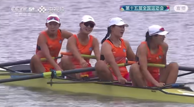 老河口籍运动员吴咏梅斩获第十五届全运会女子赛艇四人单桨项目冠军