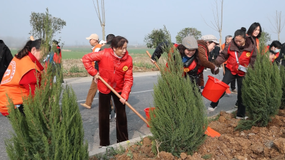 为乡村添新绿 为发展增底色