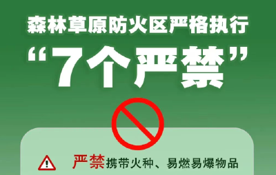 清明将至，一定做到“7个严禁”“6个要”！