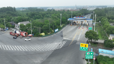 刚下高速就进麦田 我市精准调度护航“三夏”抢收