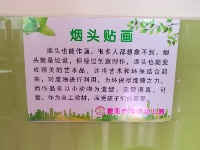 烟头做成的画见过吗？看看幼儿园的小朋友怎样变废为宝
