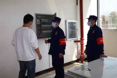 企业产业升级转址，消防主动上门服务