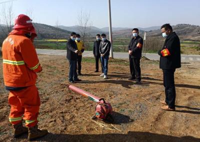 襄州区领导检查部署森林防灭火工作