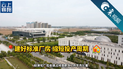 【襄视频】东津新区让企业“拎包入住”