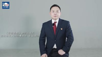 视频丨《讲法说理》律师团成员 袁敏