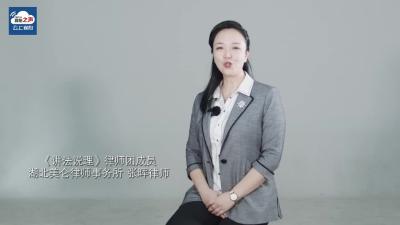 视频丨《讲法说理》律师团成员 张晖