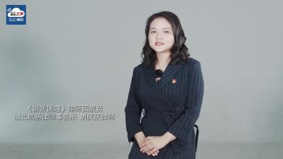视频丨《讲法说理》律师团成员 胡庆庆