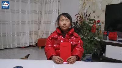 缤纷寒假｜红包做灯笼