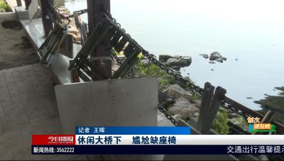 【创文进行时】休闲大桥下      尴尬缺座椅