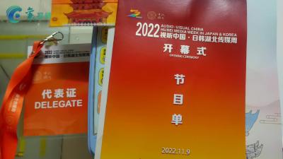 “2022视听中国·日韩湖北传媒周”9日在湖北省博物馆开幕