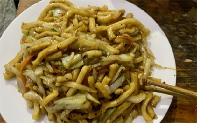 来襄必点菜 推荐菜品——襄阳炒薄刀