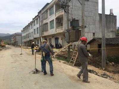 县供电公司全力支持张塝镇灾后恢复重建